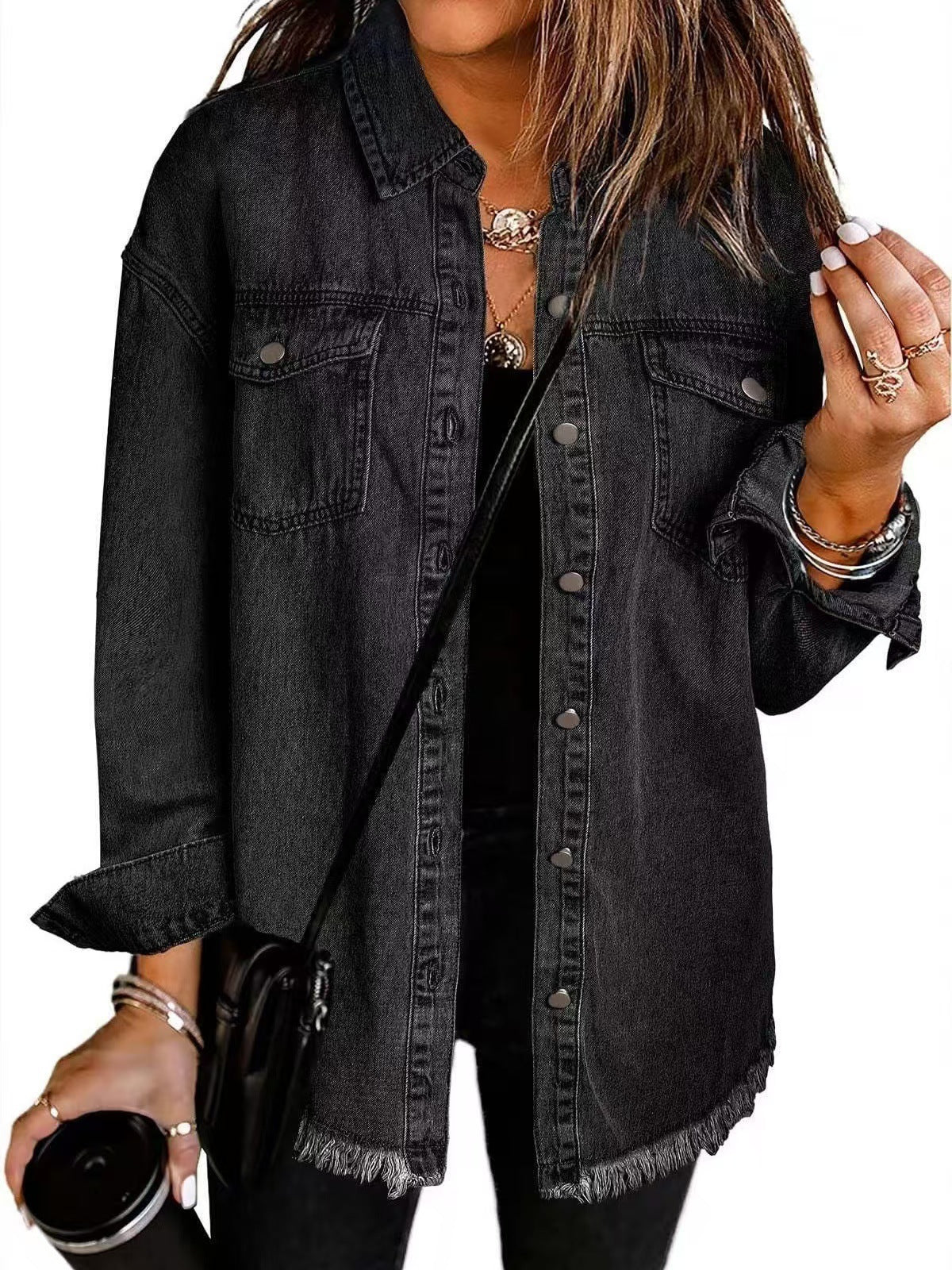 Outi | Ajaton denimtakki