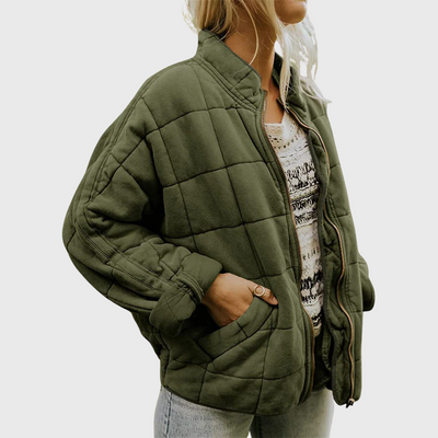 Jenni | Elegantti oversized-tikkaus takki