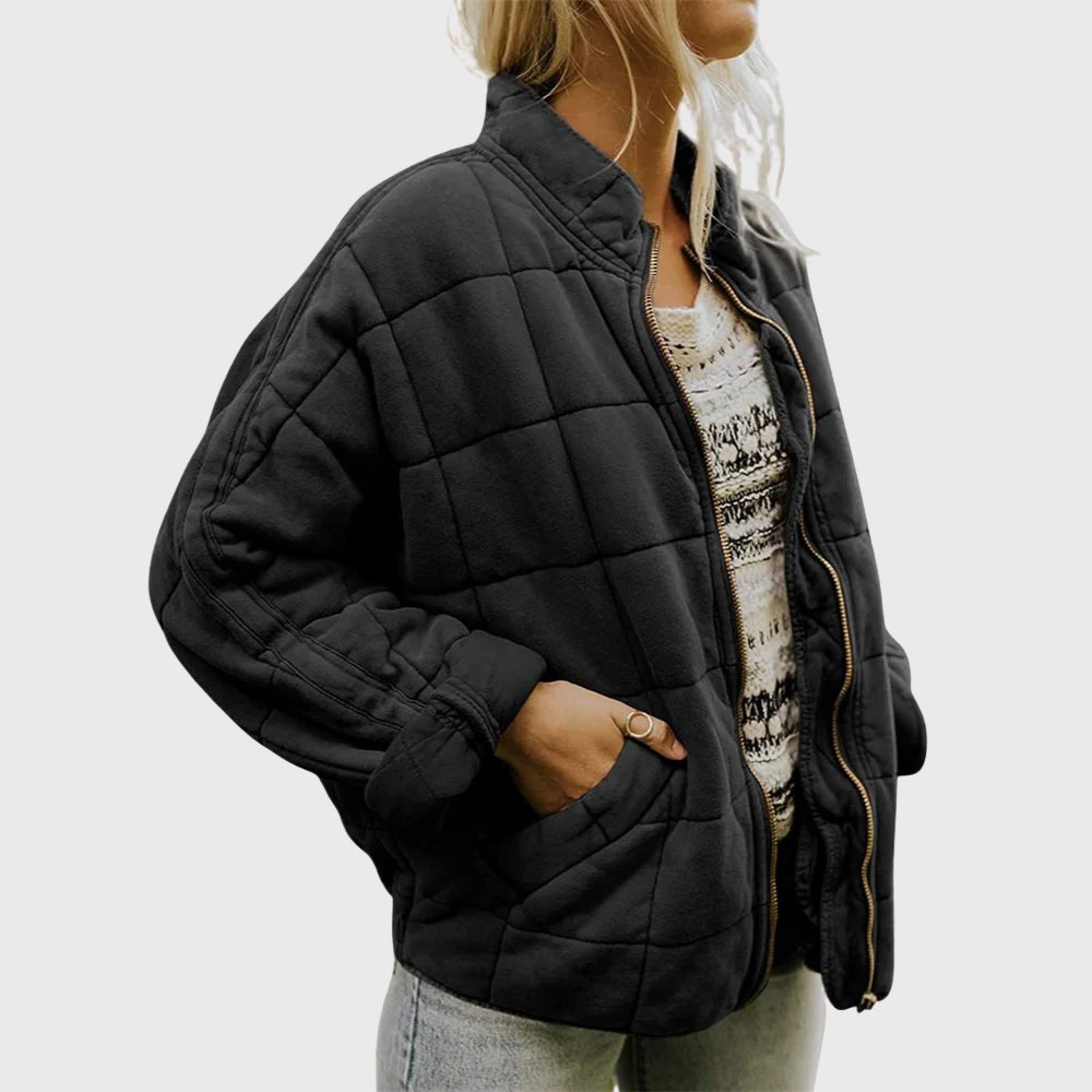 Jenni | Elegantti oversized-tikkaus takki