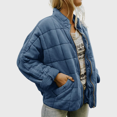 Jenni | Elegantti oversized-tikkaus takki