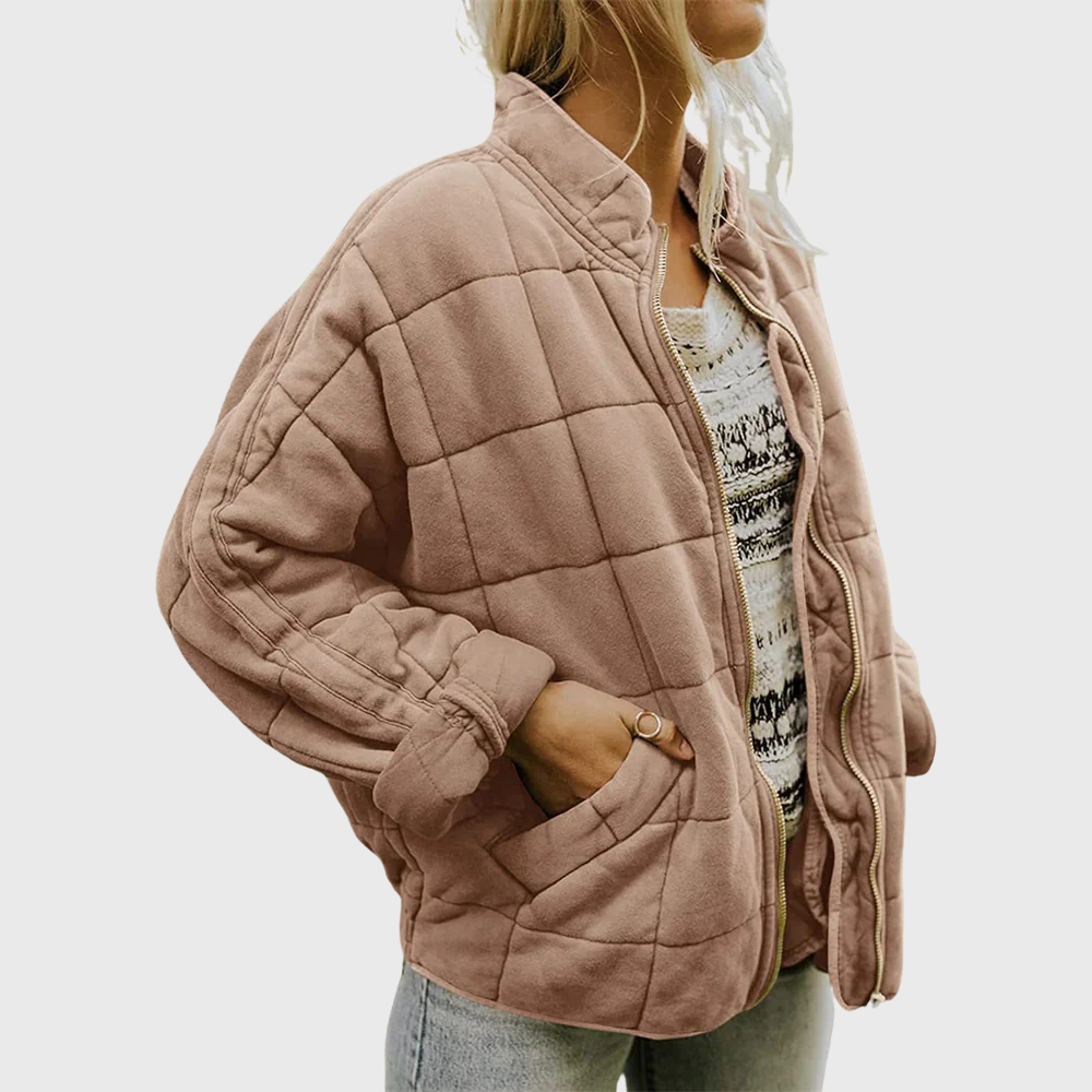 Jenni | Elegantti oversized-tikkaus takki