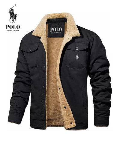 Olav | Perinnetyylinen takki sherpa-vuorella