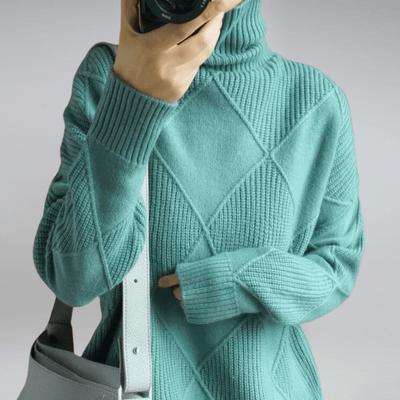 Reeta | Pehmeä turtleneck-villapaita