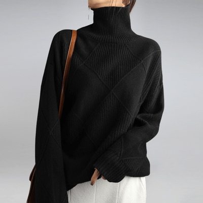 Reeta | Pehmeä turtleneck-villapaita