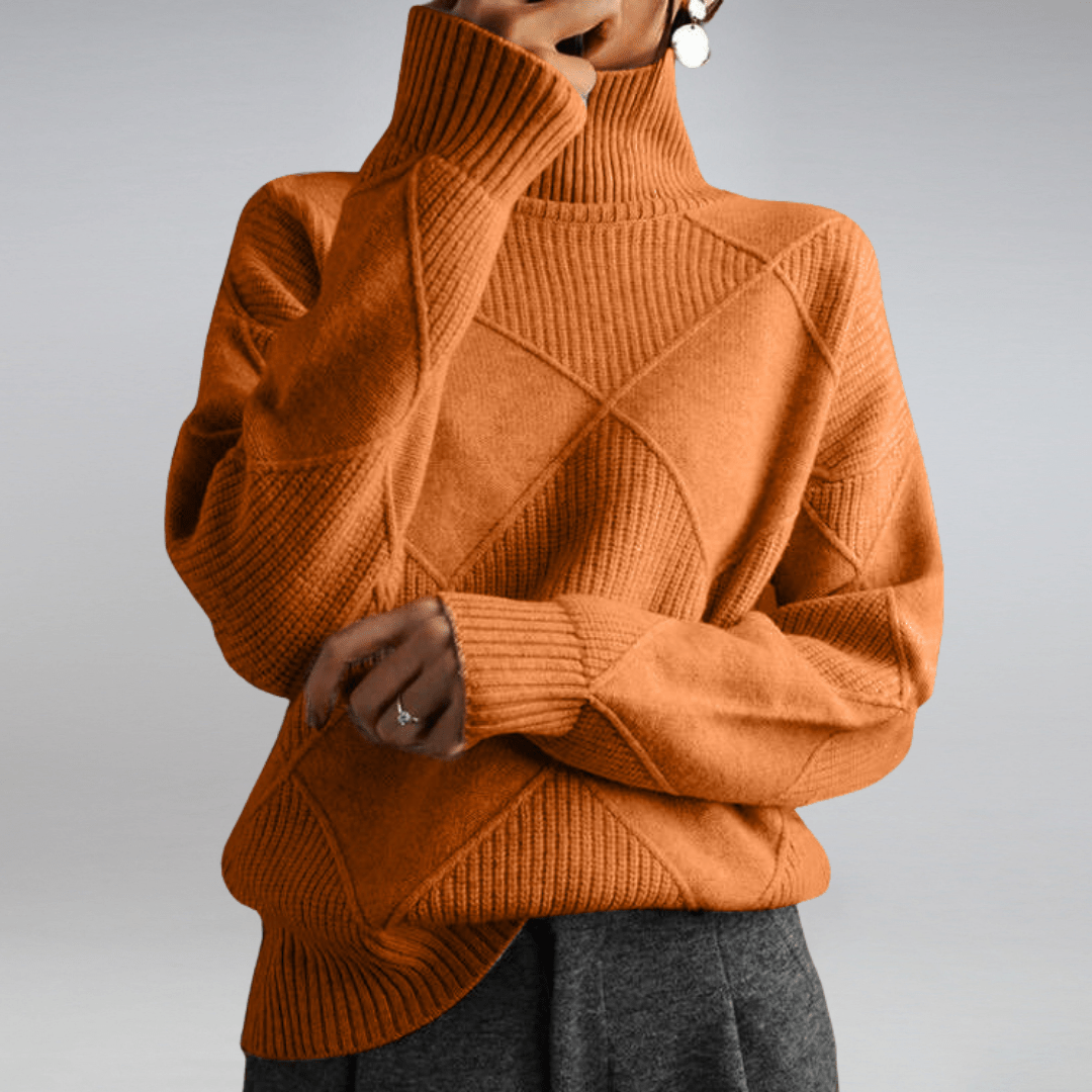 Reeta | Pehmeä turtleneck-villapaita