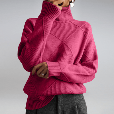 Reeta | Pehmeä turtleneck-villapaita