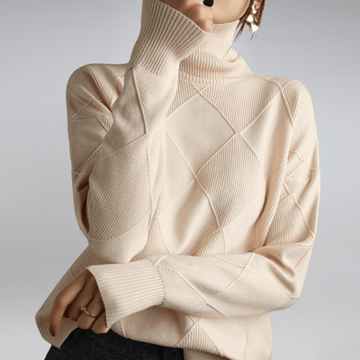 Reeta | Pehmeä turtleneck-villapaita