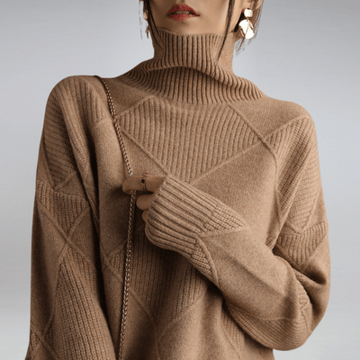 Reeta | Pehmeä turtleneck-villapaita