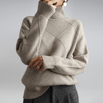 Reeta | Pehmeä turtleneck-villapaita