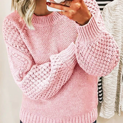 Leena | Neulottu oversized-villapaita