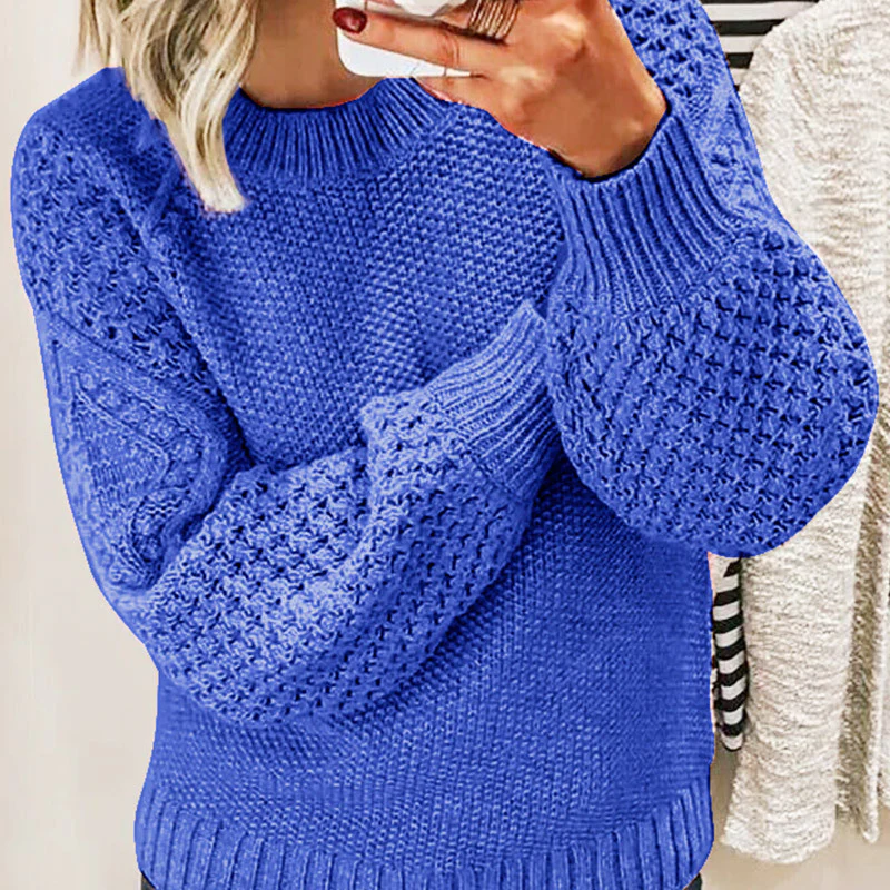 Leena | Neulottu oversized-villapaita