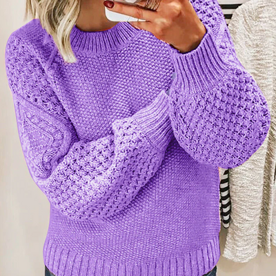 Leena | Neulottu oversized-villapaita